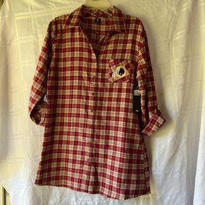 Washington commanders, women’s night shirt